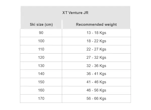 Rossignol XT Venture Junior-Ski mit Schuppen + Tour Step Bindung Set
