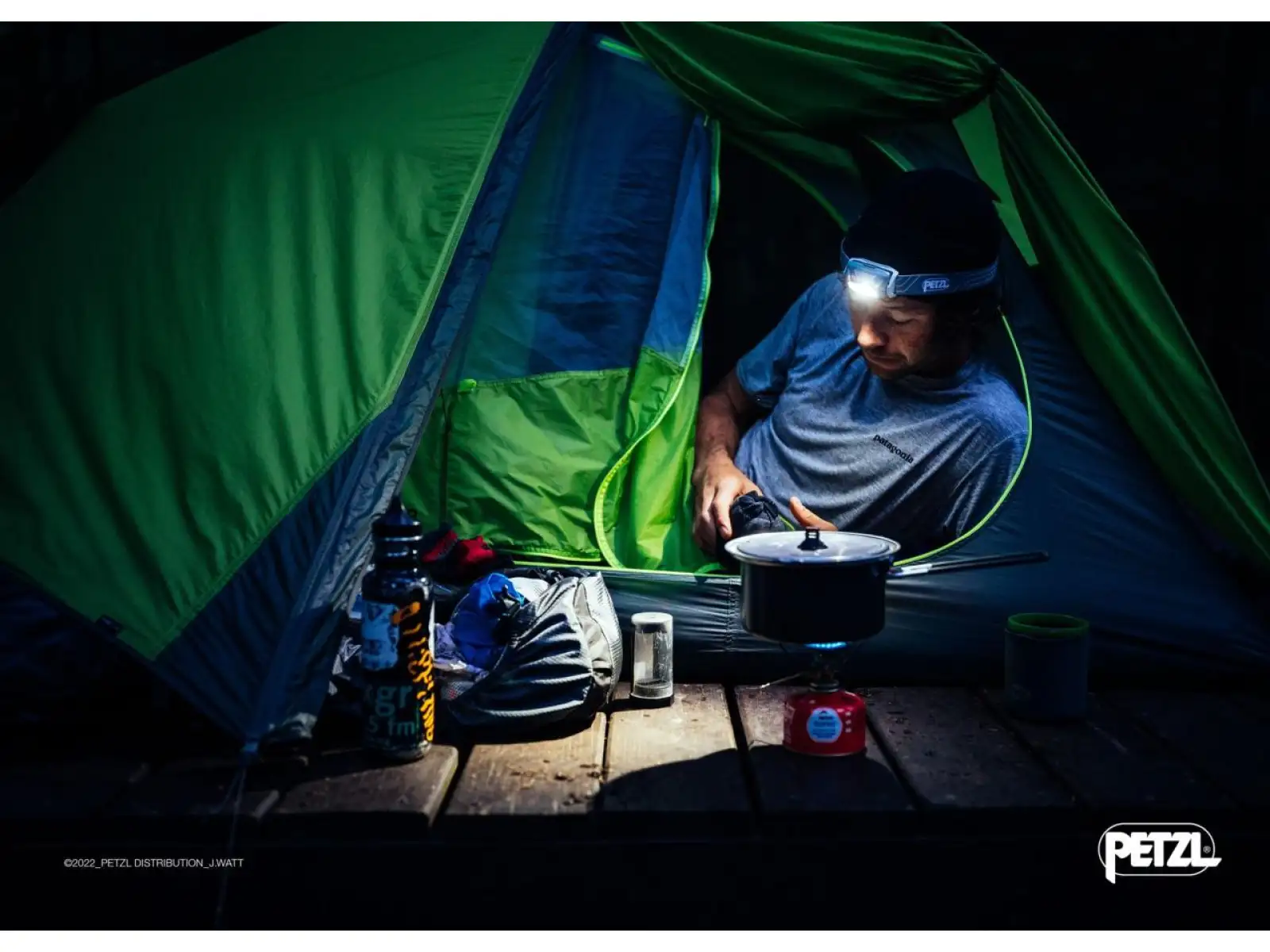 Petzl Tikkina Stirnlampe Rot