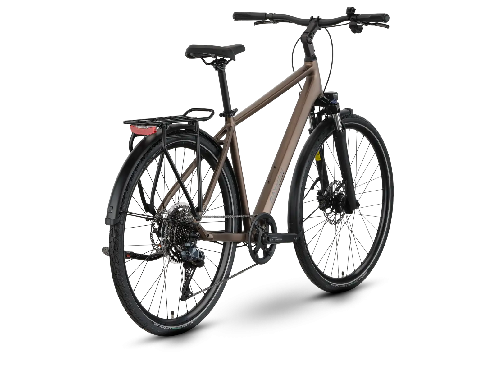 Raymon Zayn Auto Diamond Trekkingrad Mushroom/Black