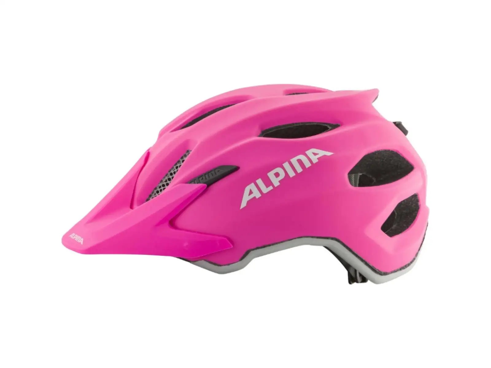 Alpina Carapax JR. Fahrradhelm Shocking Pink Matt