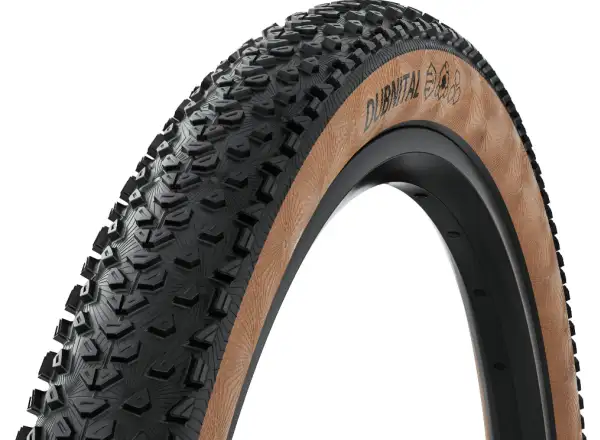 Continental Dubnital Trail Rapid 60-622 MTB-Reifen Kevlar schwarz/transparent