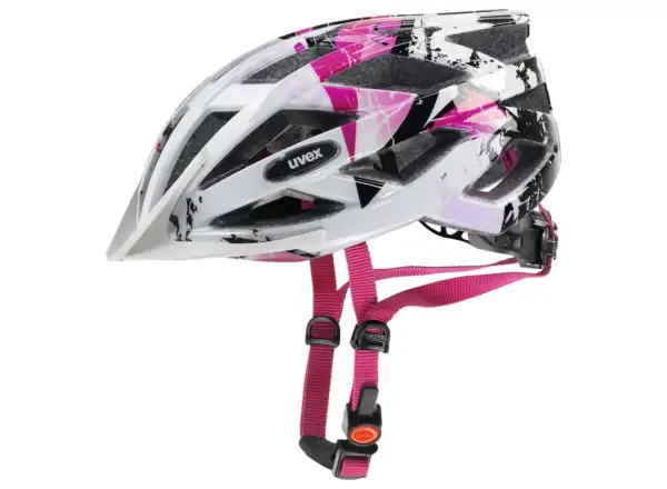 Uvex Air Wing Helm White/Pink