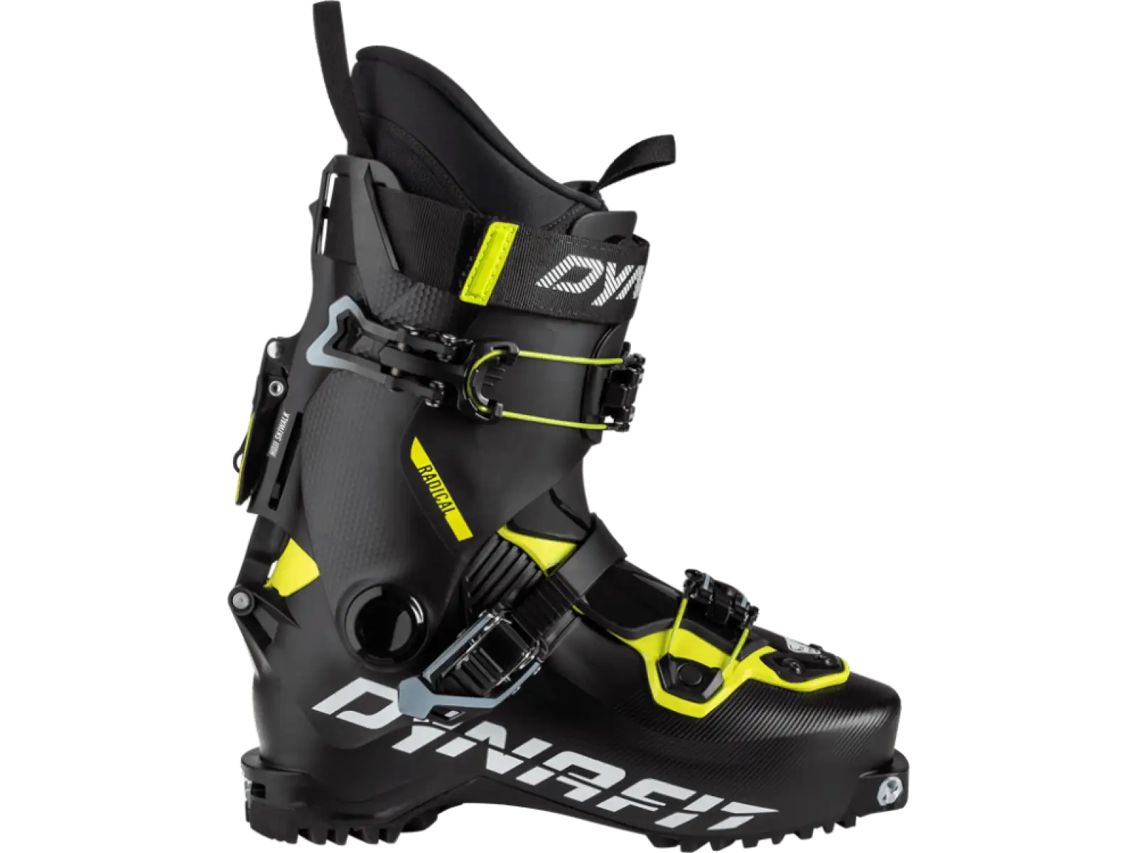 Dynafit Radical Skitouren Herren Skischuhe Schwarz/Neongelb