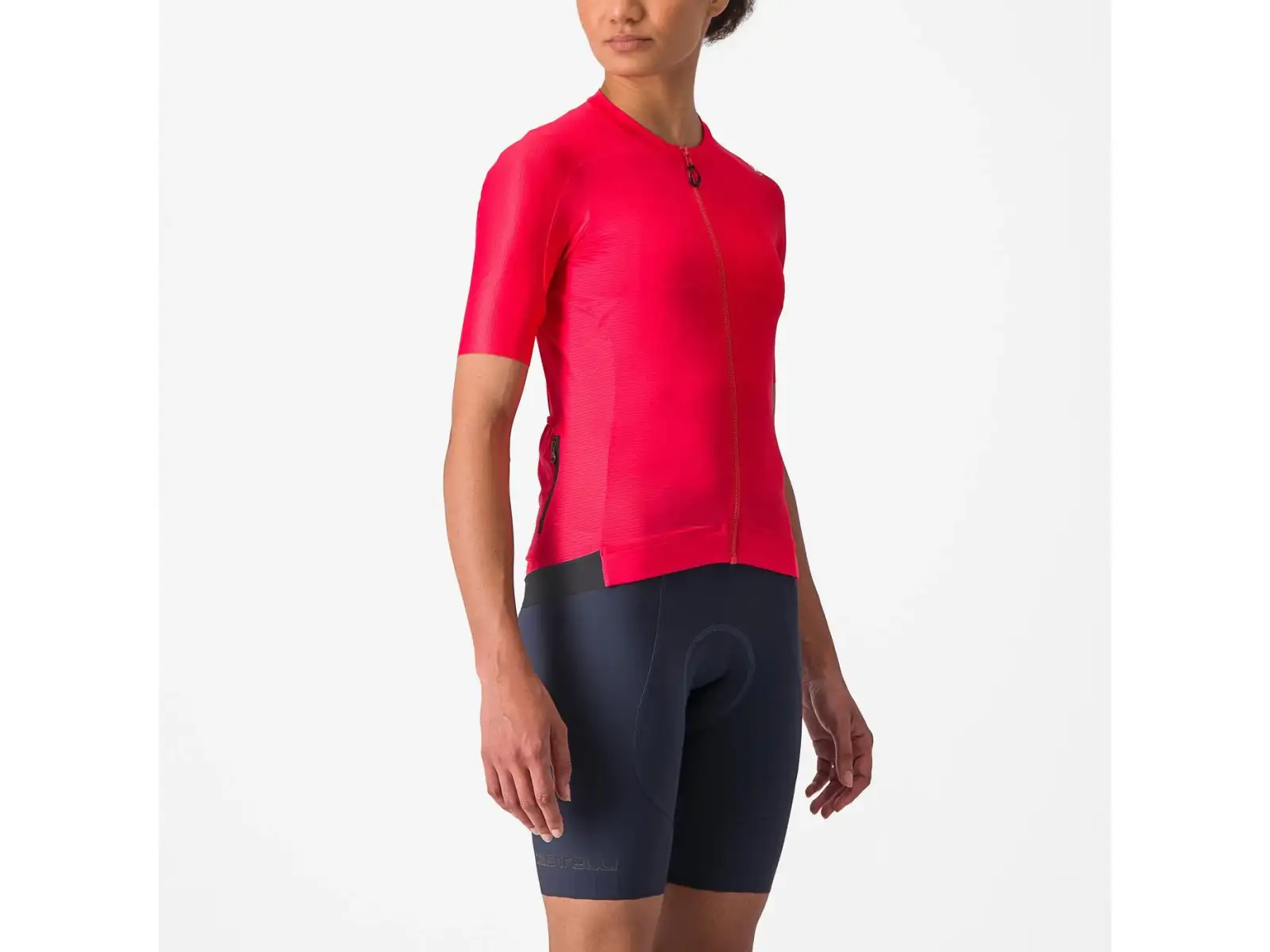 Castelli Espresso Damen-Trikot Kurzarm Hibiscus