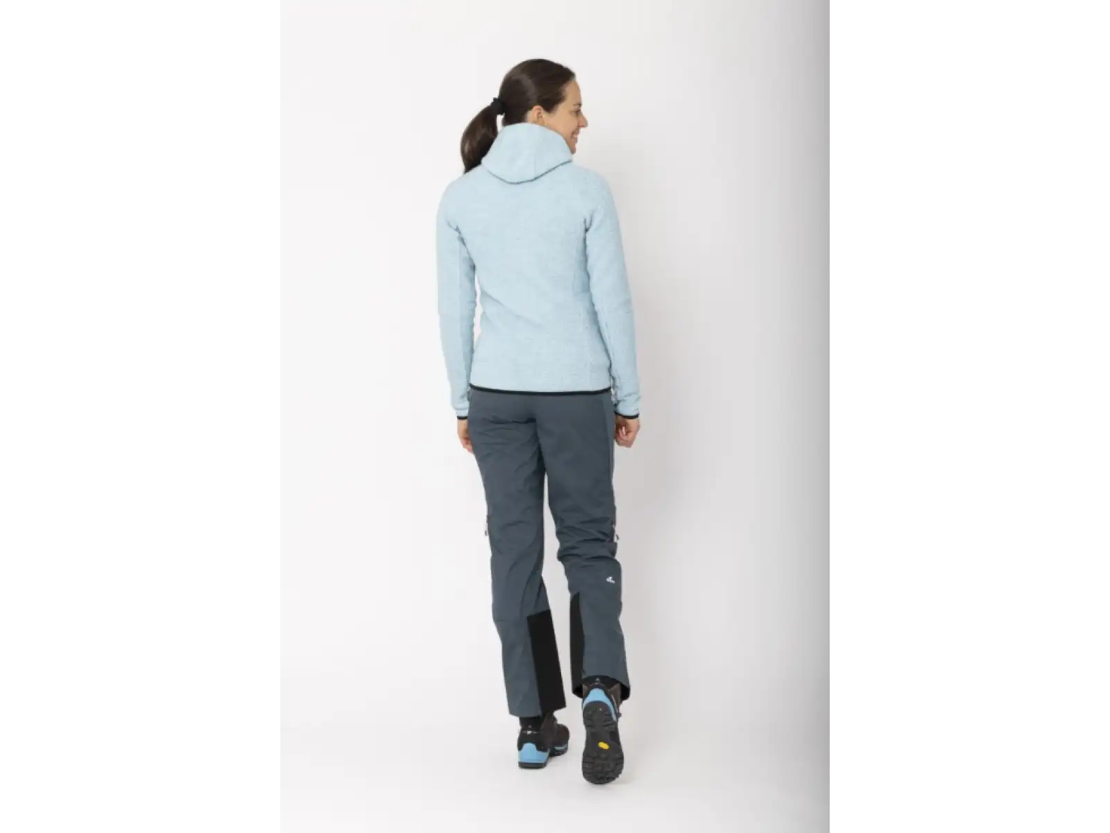 2117 of Sweden Skord Damen Kapuzenpullover Ice blau