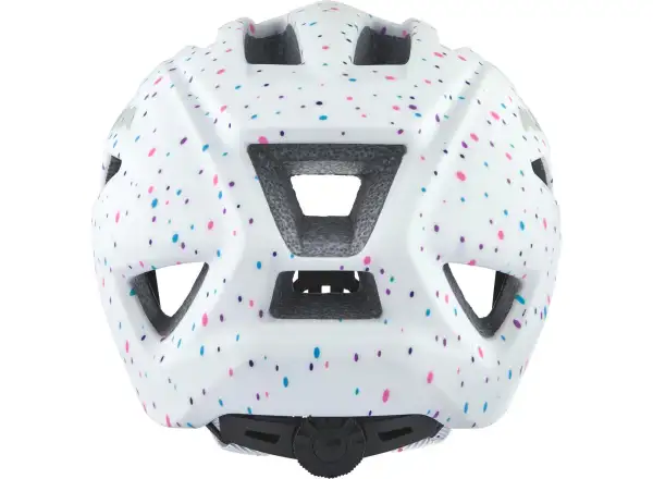 Alpina Pico Flash Kinderhelm White Polka Dots Gloss