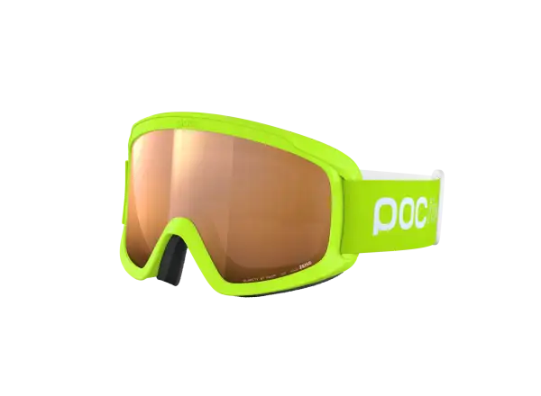 POC POCito Retina Kinder Skibrille Fluoreszierendes gelb/grün/Hellorange