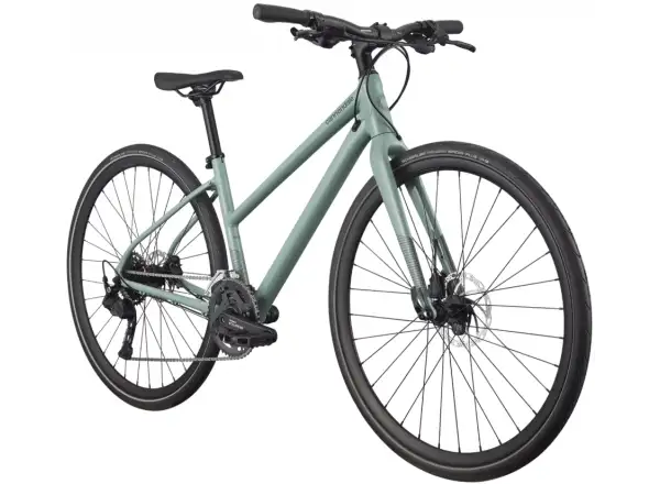 Cannondale Quick 3 Remixte Step-thru Trekkingrad Sage
