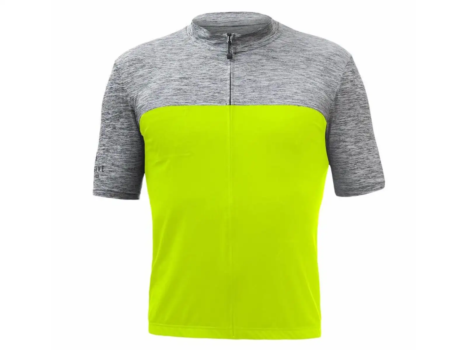 Sensor Cyklo Motion Herren-Trikot kurzarm Neon Yellow/grau