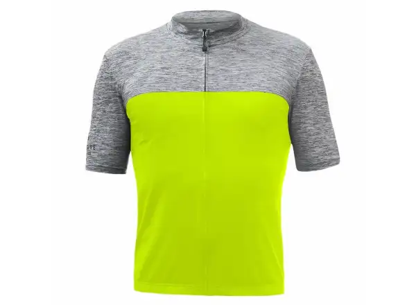 Sensor Cyklo Motion Herren-Trikot kurzarm Neon Yellow/grau
