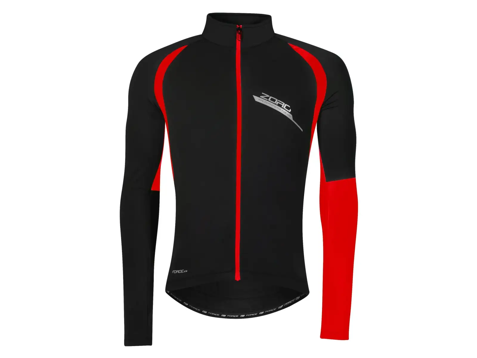Force Zoro Jacke/Anzug Langarm schwarz/rot