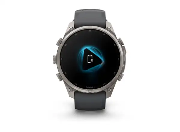 Garmin Fénix 9 Pro inReach 47 mm Smartwatch Carbon gray DLC Titanium Black/Pebble gray