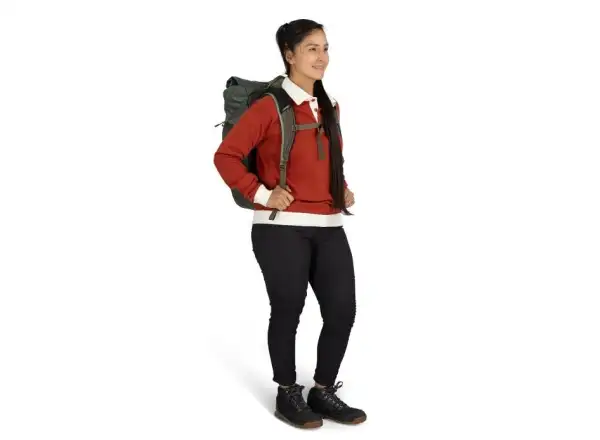 Auf Lager Neuheit Osprey Transporter Roll Top Rucksack Pine Leaf