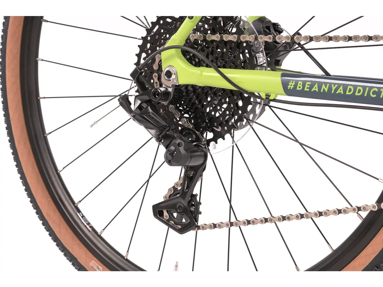 Beany Pulse 700 Kinder-Gravelbike Neon Yellow