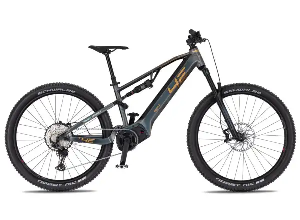4ever Powerstream Pro Vollgefedertes E-Bike Chameleon/Bronze