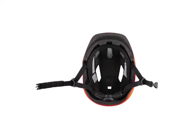 Force Zebu Kinderhelm mit Rücklicht orange