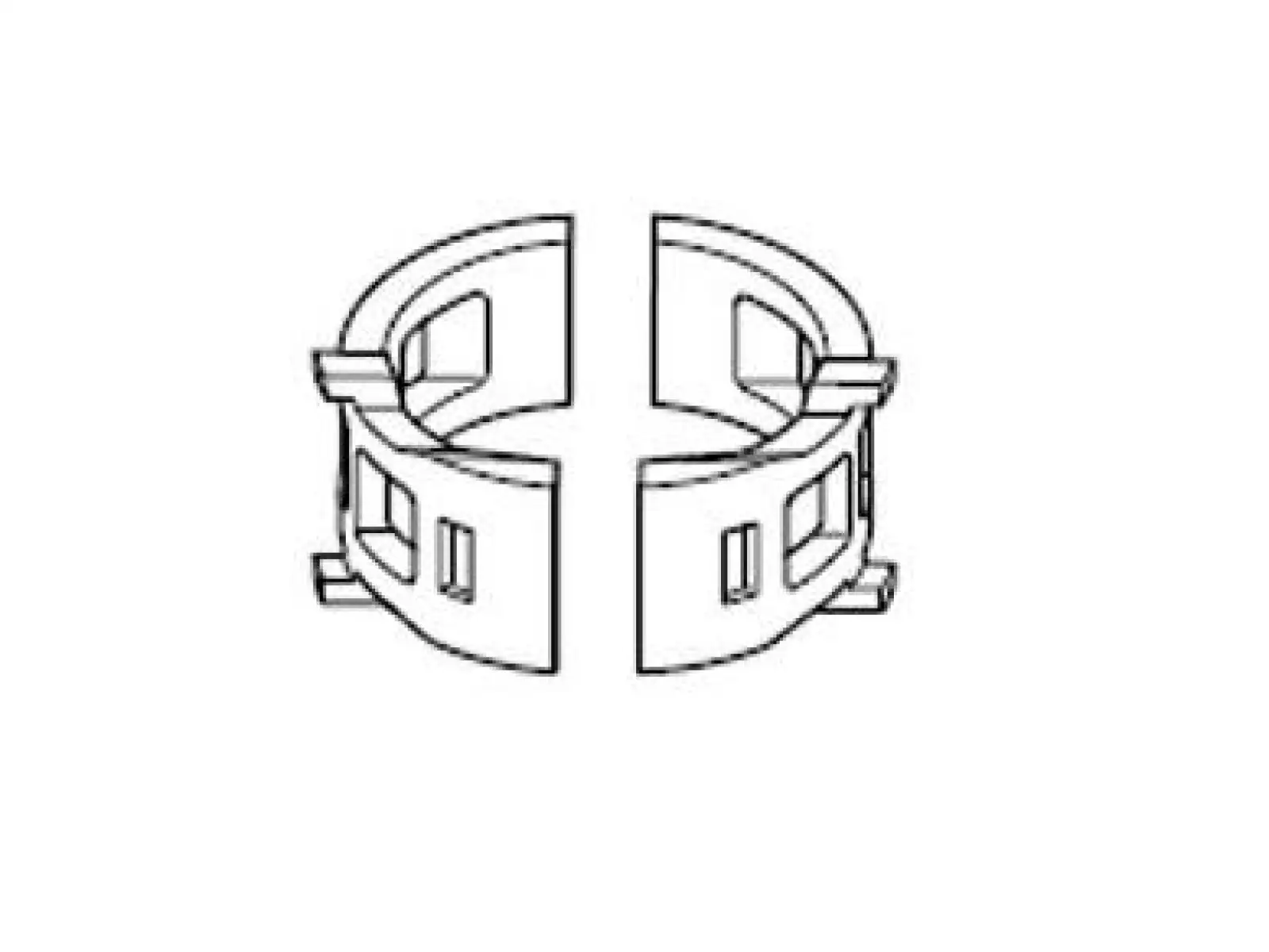 Shimano Adapter für Umwerfer von 34,9 auf 28,6 mm