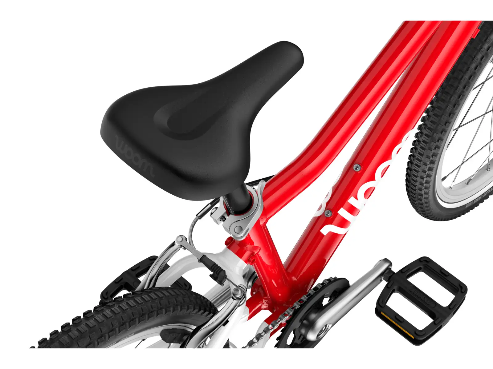 Woom GO 4 Red 20 Kinderfahrrad
