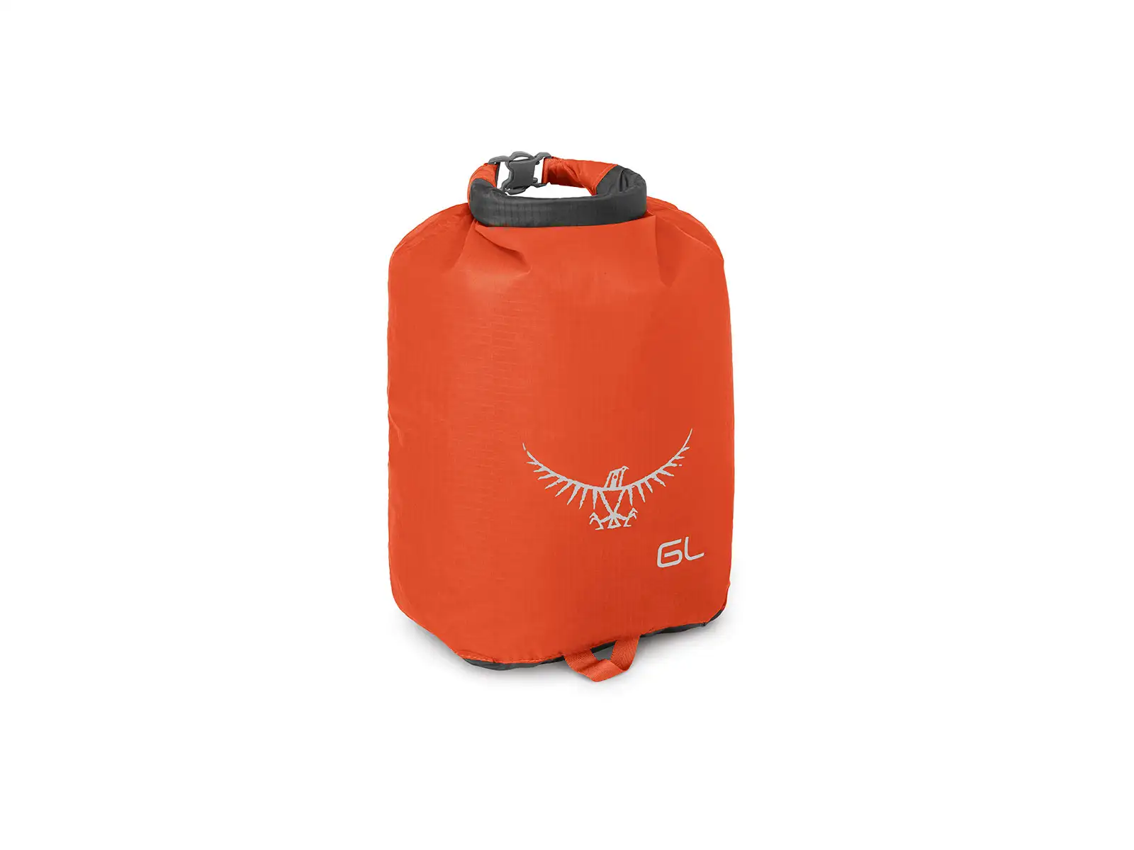 Osprey Ultraleichter Trockenbeutel 6 L Hülle Mohnorange Uni