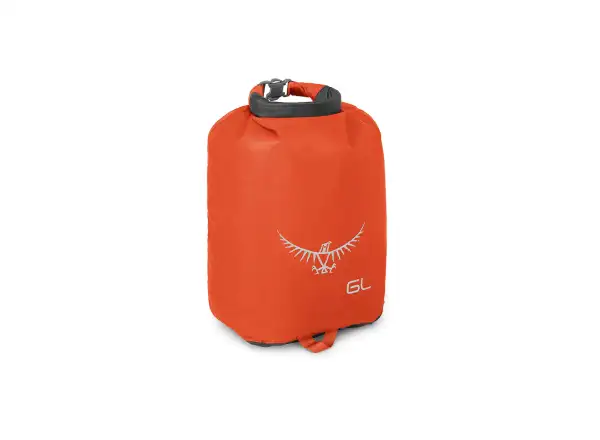 Osprey Ultraleichter Trockenbeutel 6 L Hülle Mohnorange Uni