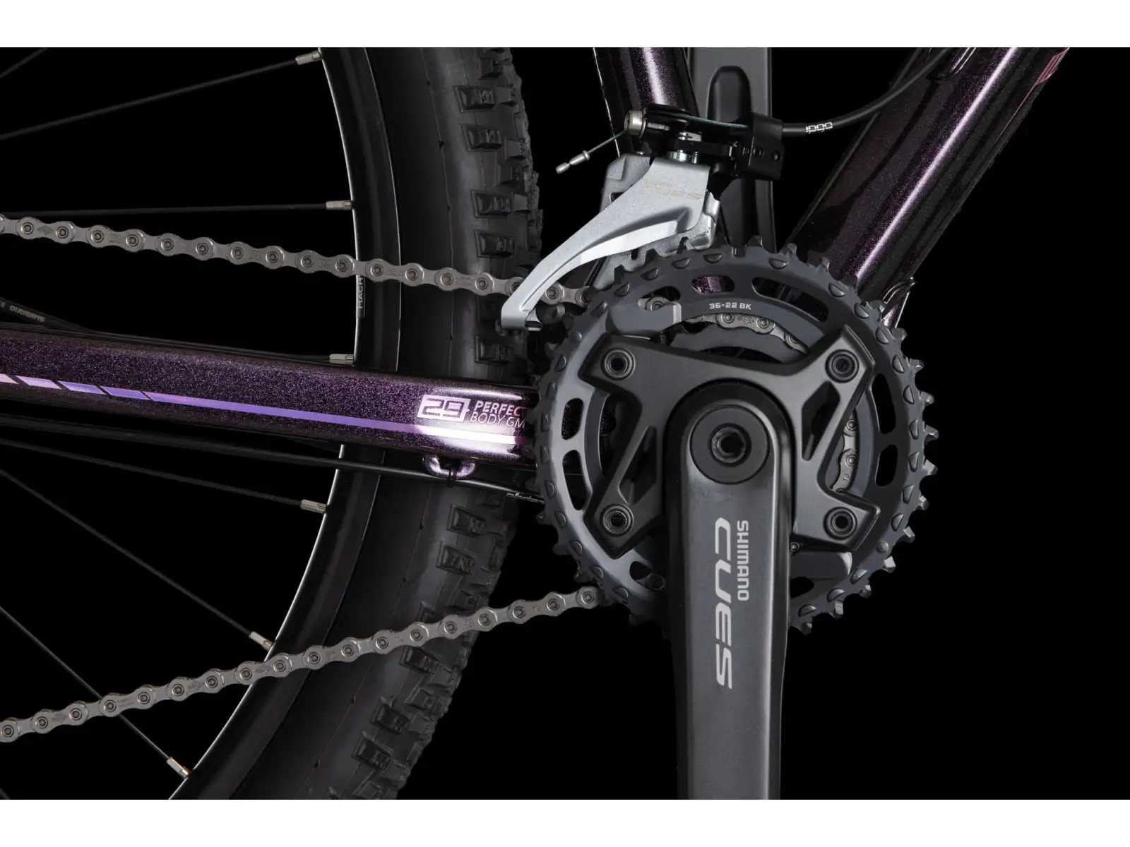 4Ever Ibiza Twenty Lady 29" Damen Mountainbike Violet/hologram