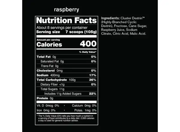Skratch Labs Super High Carb Sport Drink Mix 840 g Himbeere