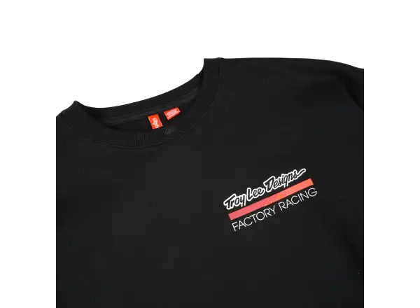 Troy Lee Designs Factory Racing Herren Sweatshirt Black/Red SM