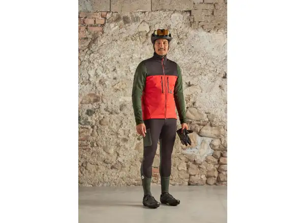 Herren-Leggings Maloja PiglonM. in Feuerrot Multi