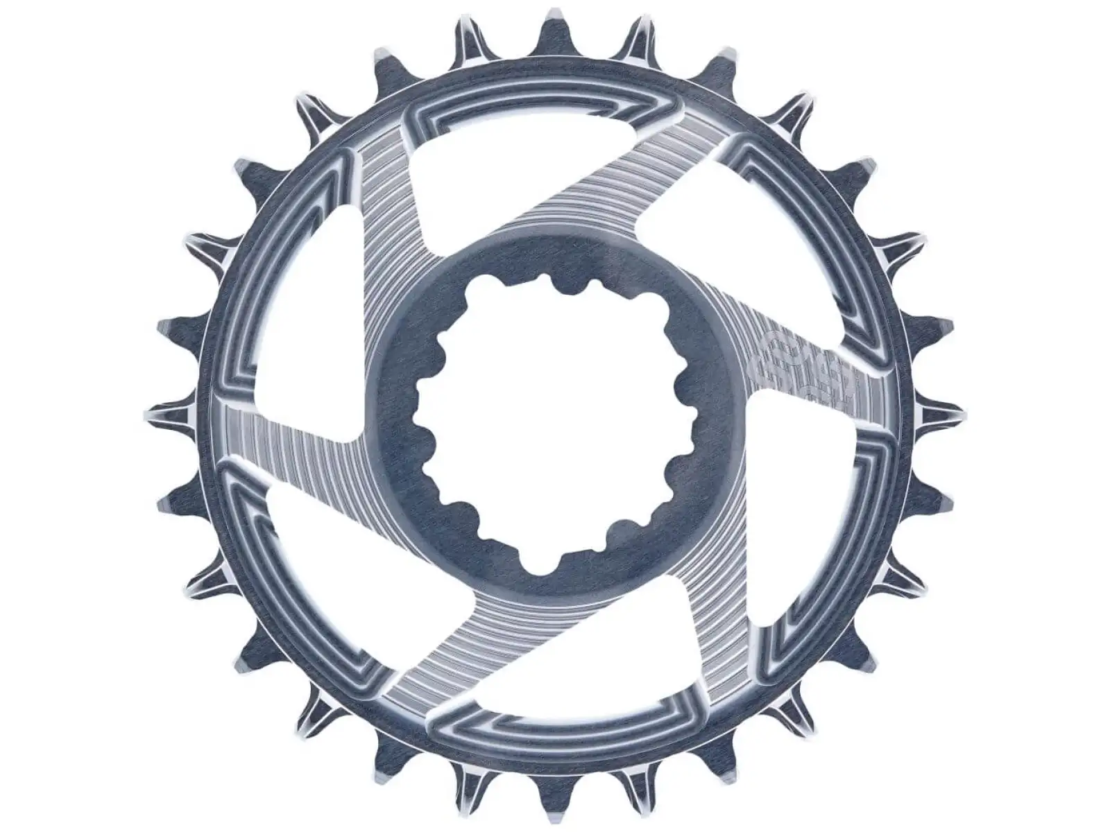 E-13 Helix Race Sram DM Kettenblatt 3 mm Offset 32 Zähne Grau