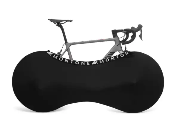 Montone Fahrrad mKayak 2.0 Fahrradabdeckung für den Innenbereich Schwarz/Weiß