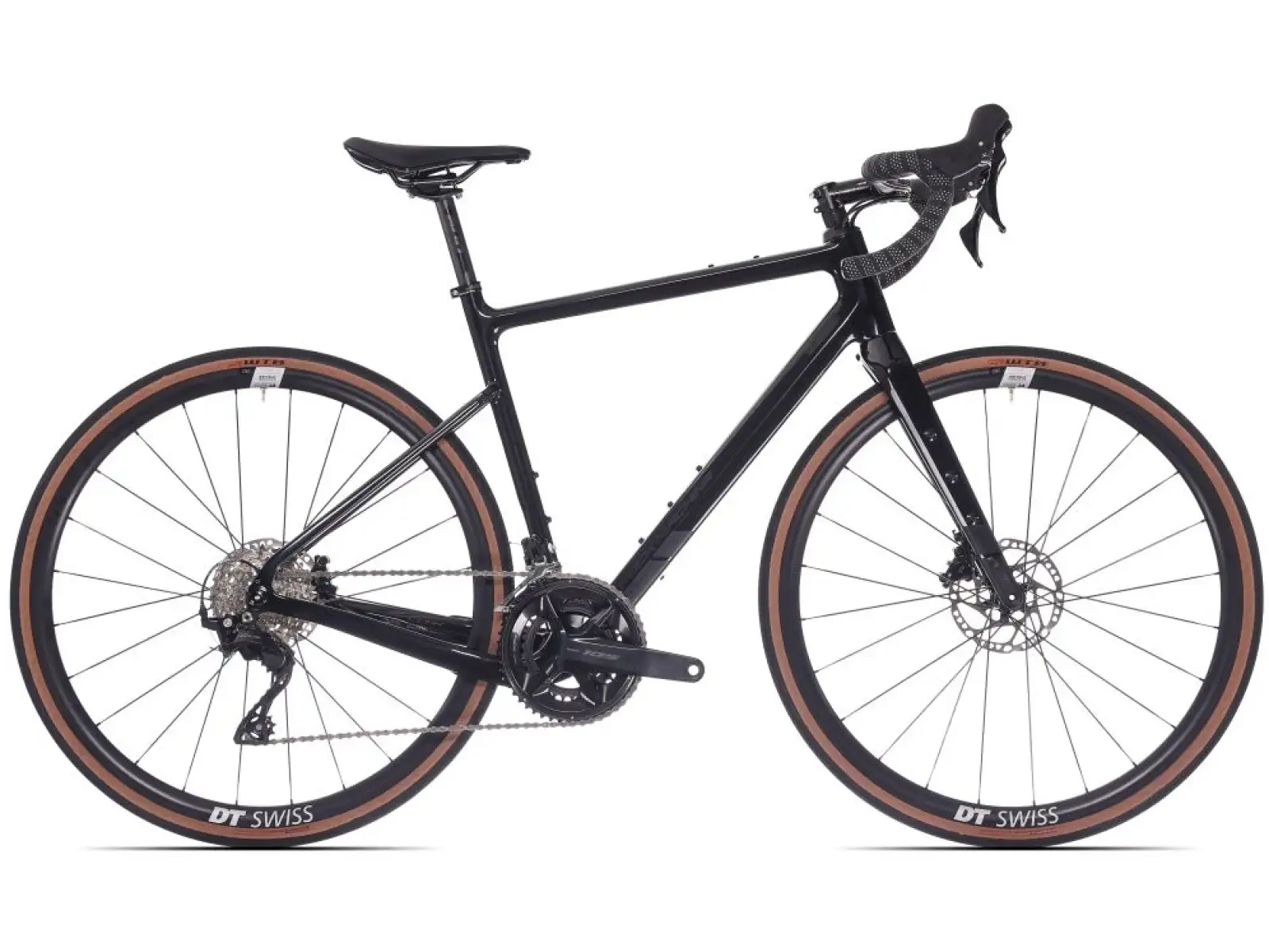 Rock Machine Lukk CR 80 Gravelrad Gloss Metallic Black