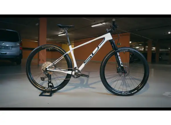 Superior XP 969 Glanz Weiß Metallic/Hologramm Schwarz Mountainbike.