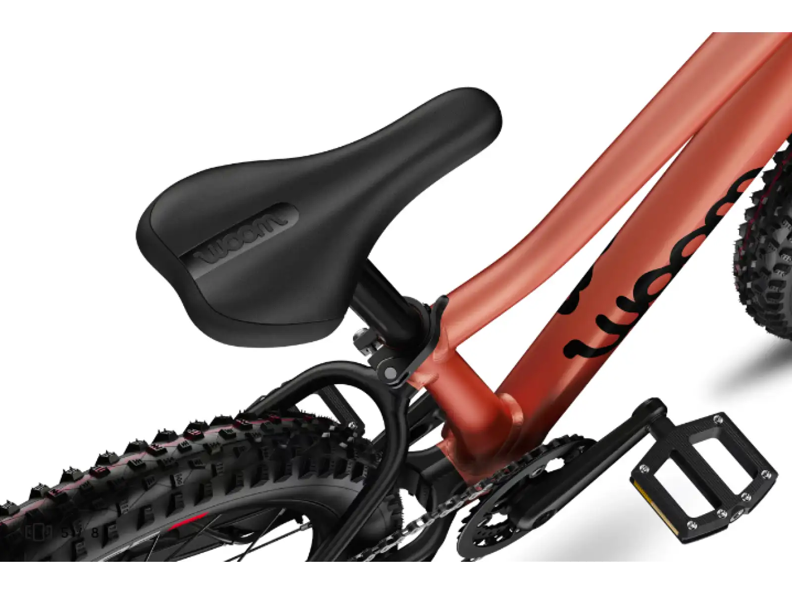 Woom 4 OFF AIR Kupfer 20 Kinderfahrrad