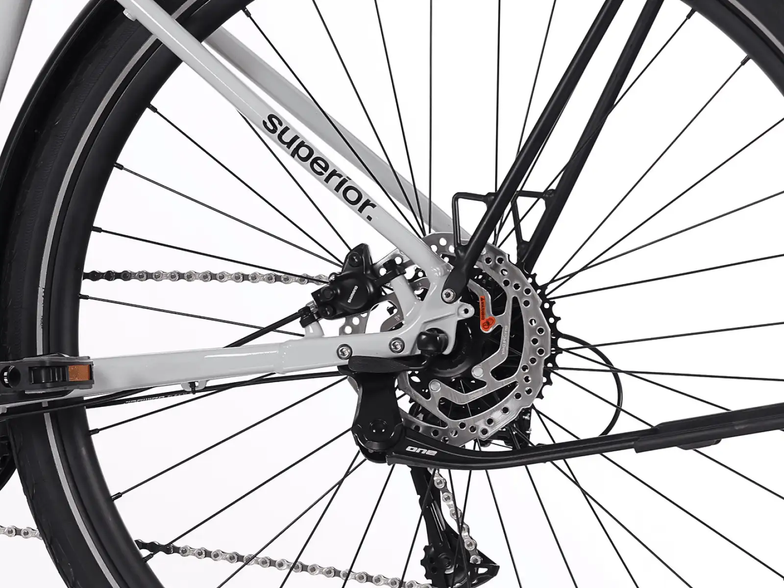 Superior Blox 6.2 T MS Stadtfahrrad Gloss Grey