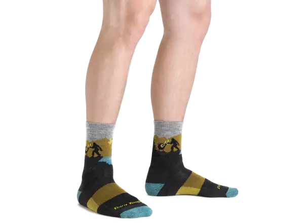 Darn Tough Close Encounters Micro Crew Midweight Cushion Herrensocken Charcoal
