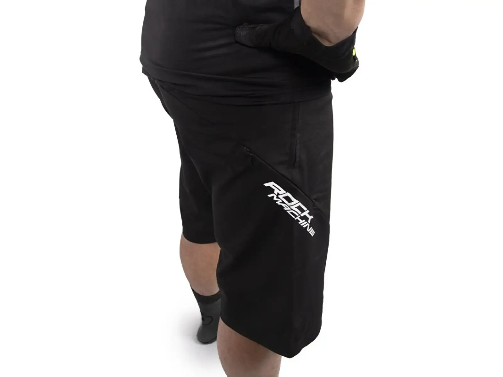 Rock Machine Enduro Herren Shorts Schwarz