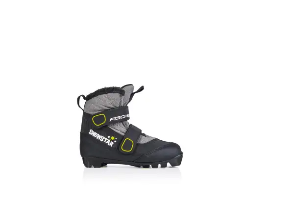 Fischer SNOWSTAR BLACK Langlaufschuhe für Kinder
