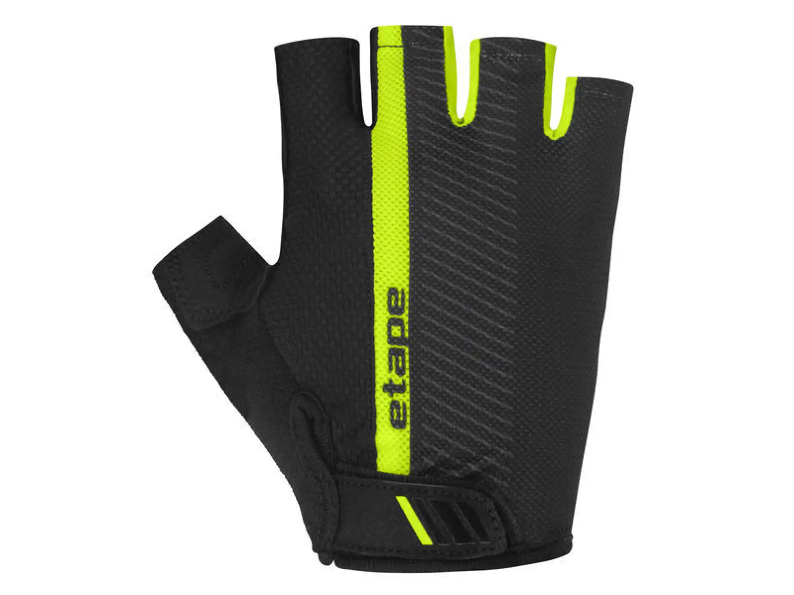 Etape Speed 2.0 Handschuhe schwarz/gelb fluo