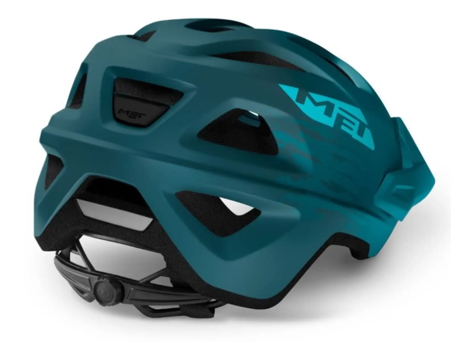 MET Echo Helm Petrol Blau Matt