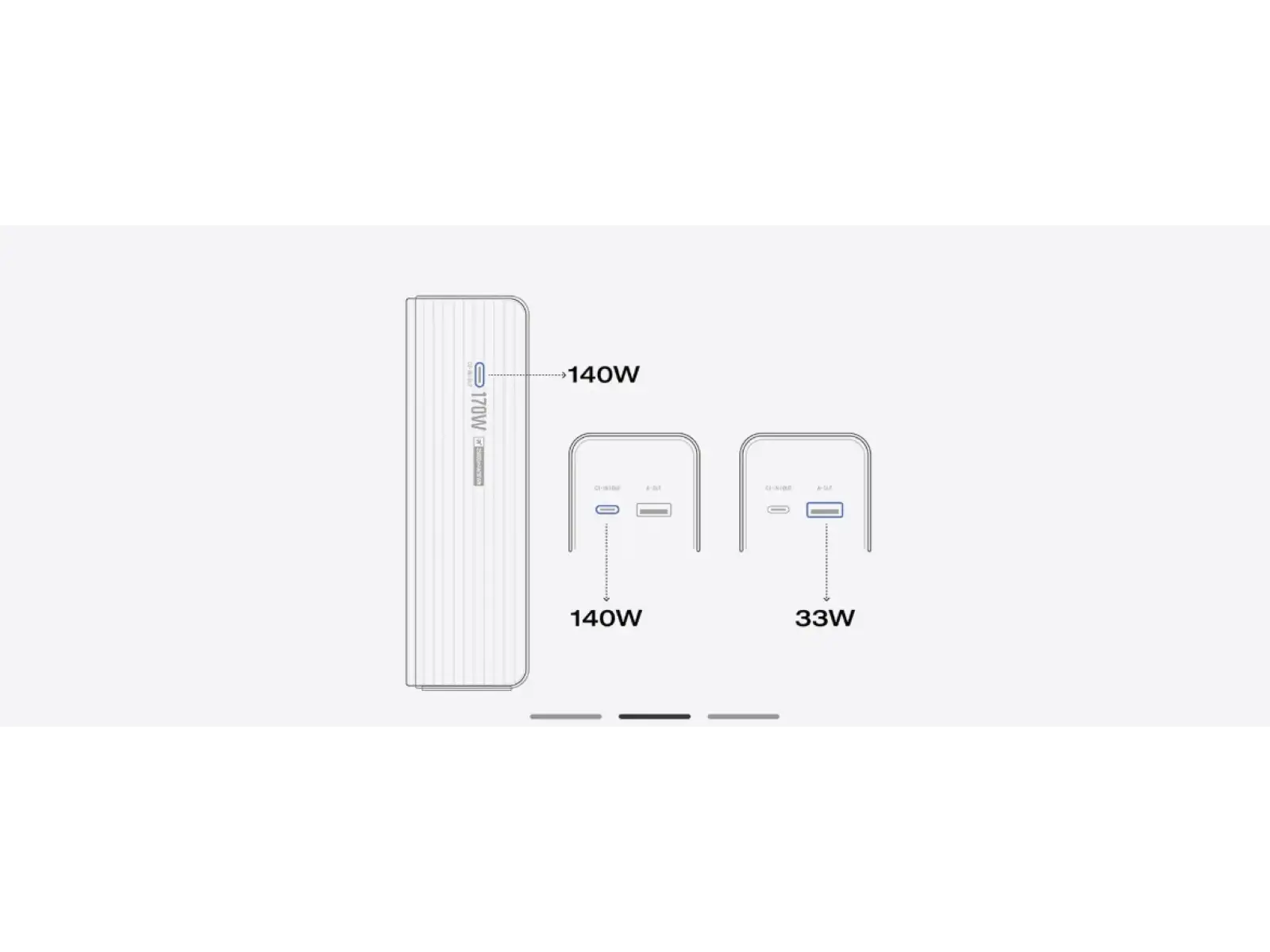 EcoFlow Rapid Powerbank (25000mAh,170W) - Silber