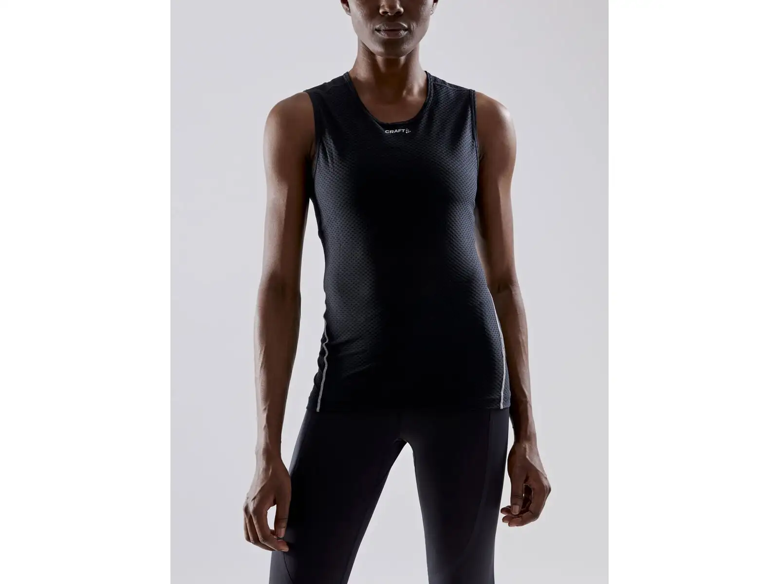 Craft Mesh Superlight Damen Funktionsshirt ohne Ärmel schwarz