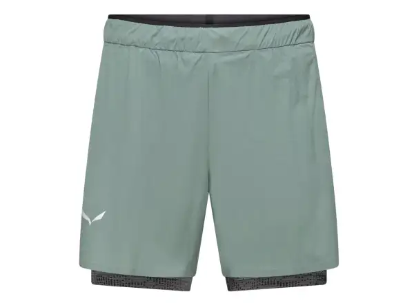 Salewa Pedroc Durastretch 2in1 Herren Shorts Willow Green