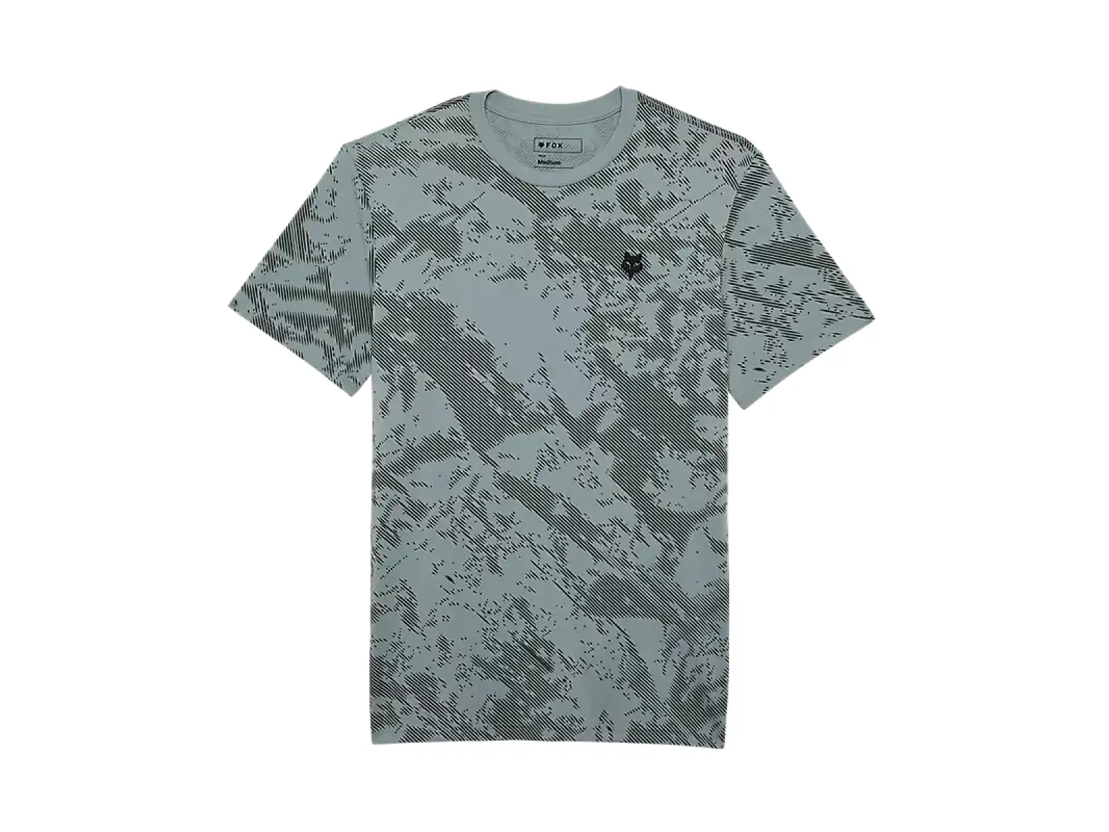Fox Gravel Tech Herren-Trikot Kurzarm Gunmetal