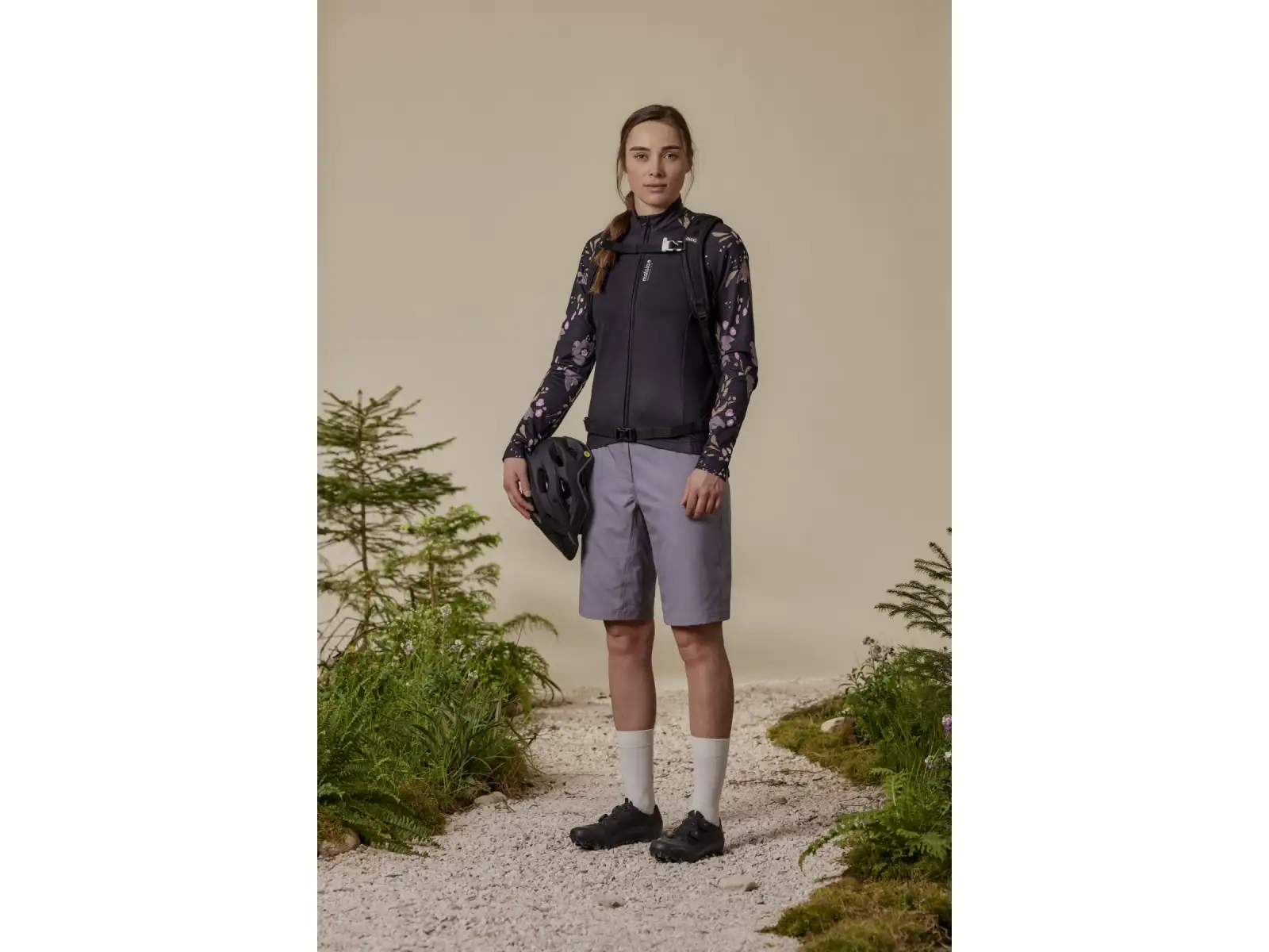 Maloja CardaminaM. Damen-Shorts Smoky Purple
