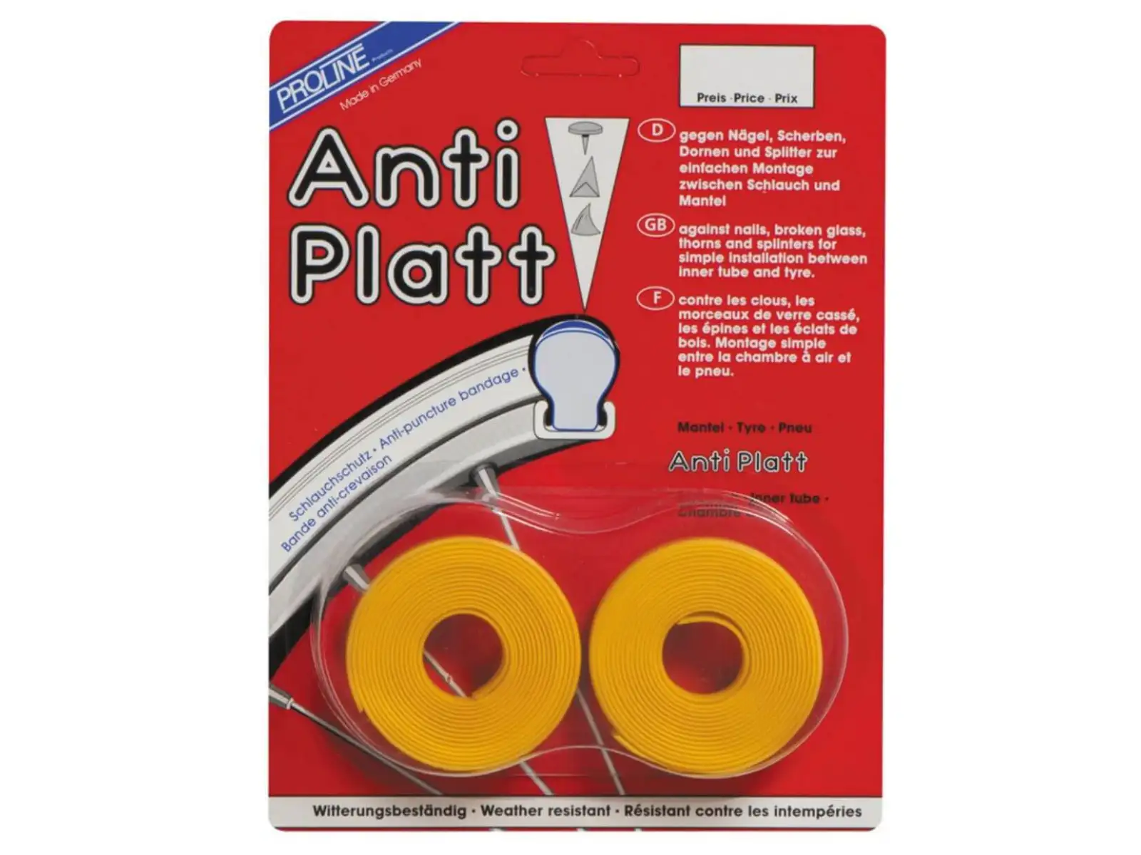 Proline Anti-Platt Schutzband 19-23/622 gelb.