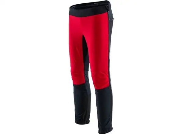 Silvini Melito Pro Kinder-Sportleggings Schwarz/Rot