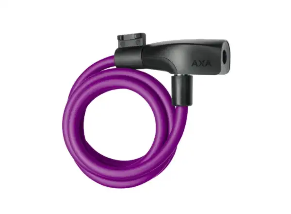 AXA Resolute 8 - 120 Kabelschloss Royal Purple 120 cm