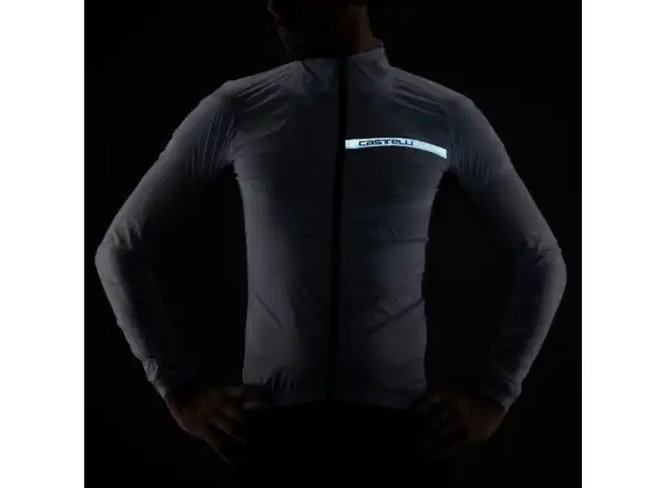 Castelli Squadra Stretch Herrenjacke light black/dunkelgrau