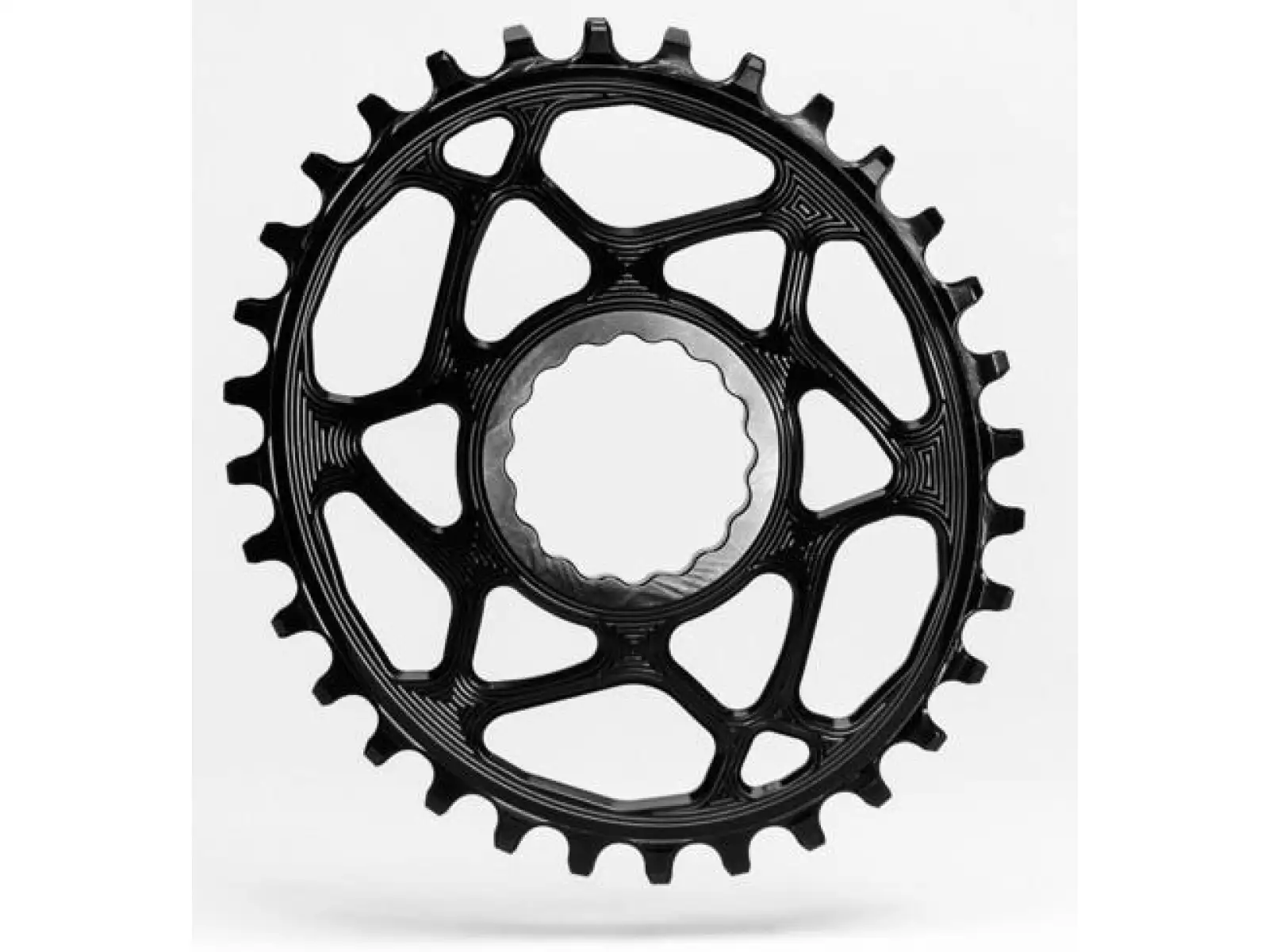 Absolute Black Race Face OVAL offset 6mm Kettenblatt 28z.