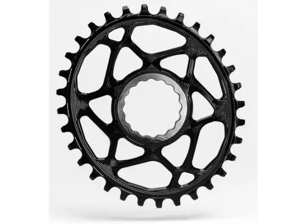 Absolute Black Race Face OVAL offset 6mm Kettenblatt 28z.